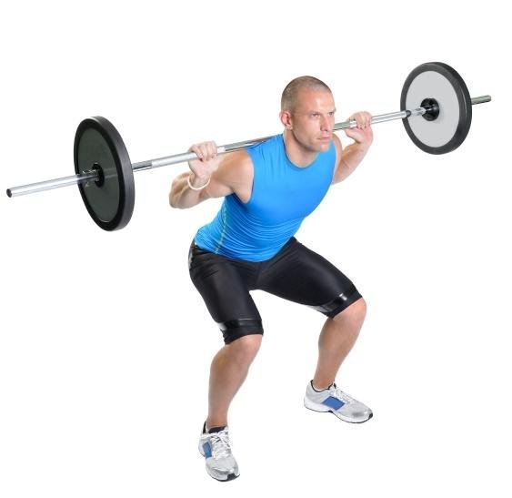 Sentadillas con barra (Squats)